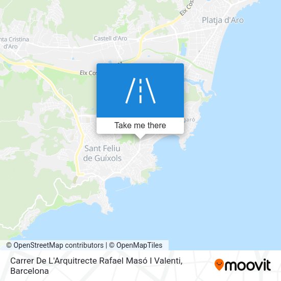 Carrer De L'Arquitrecte Rafael Masó I Valenti map