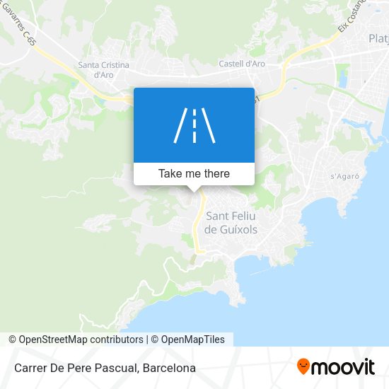 Carrer De Pere Pascual map