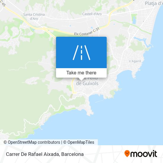 Carrer De Rafael Aixada map