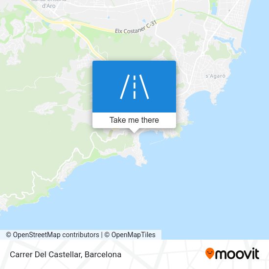 Carrer Del Castellar map
