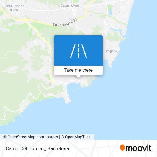 Carrer Del Comerç map