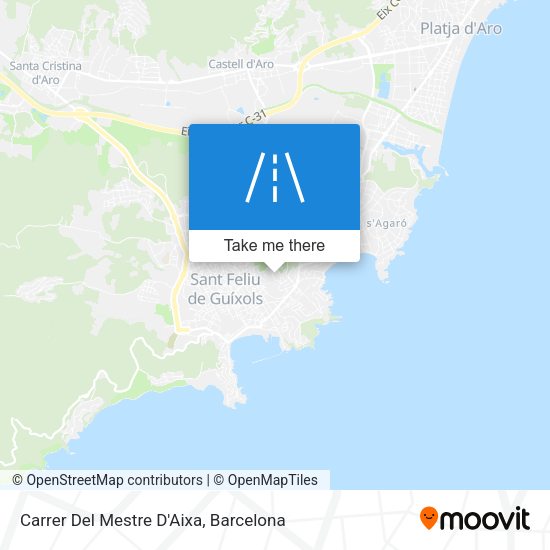 Carrer Del Mestre D'Aixa map