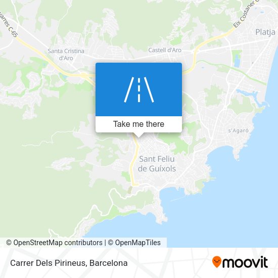 Carrer Dels Pirineus map