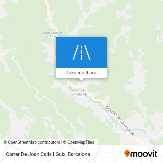 Carrer De Joan Calls I Guix map