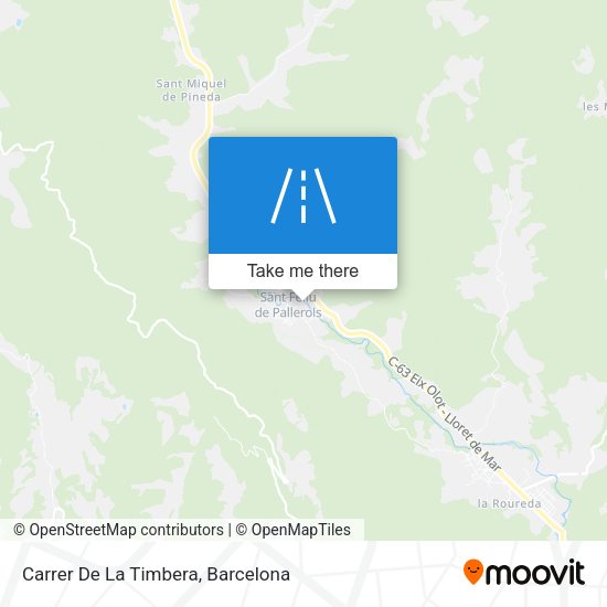 Carrer De La Timbera map