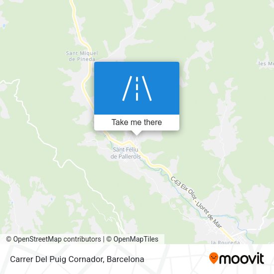 Carrer Del Puig Cornador map