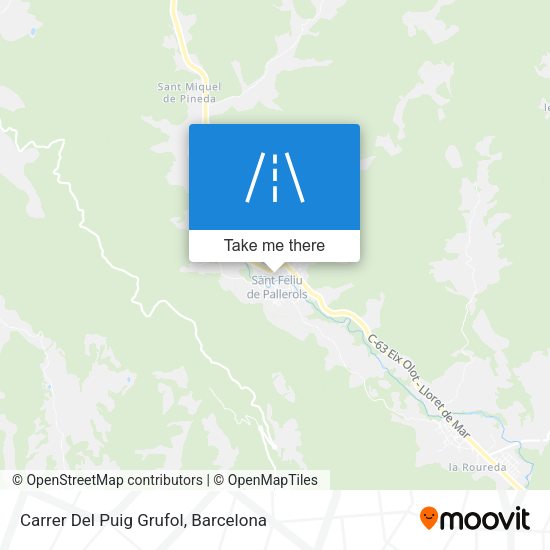 Carrer Del Puig Grufol map