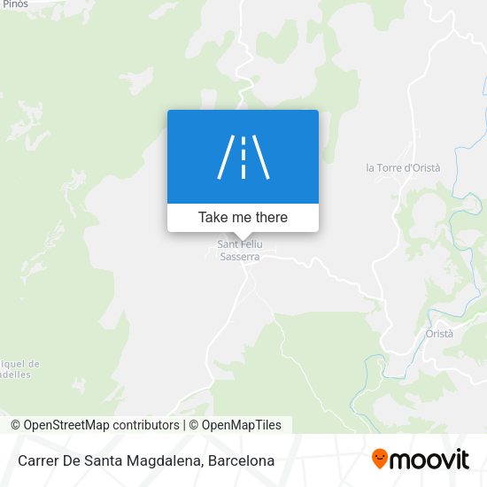 Carrer De Santa Magdalena map