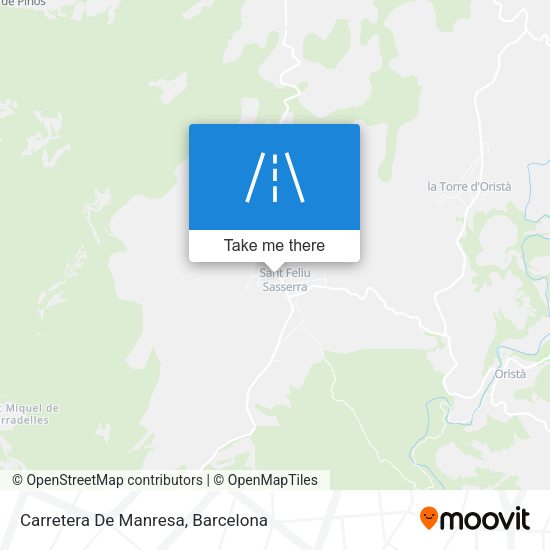 Carretera De Manresa map