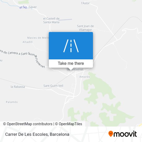 Carrer De Les Escoles map