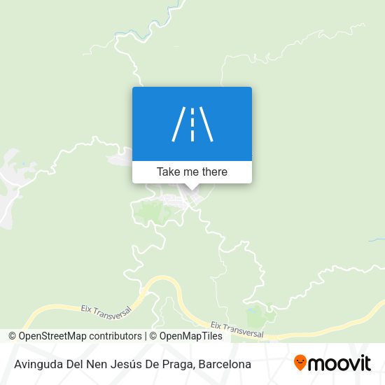 Avinguda Del Nen Jesús De Praga map