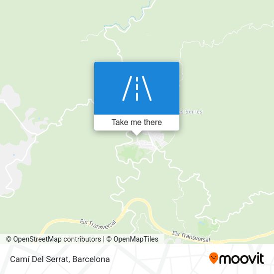 Camí Del Serrat map