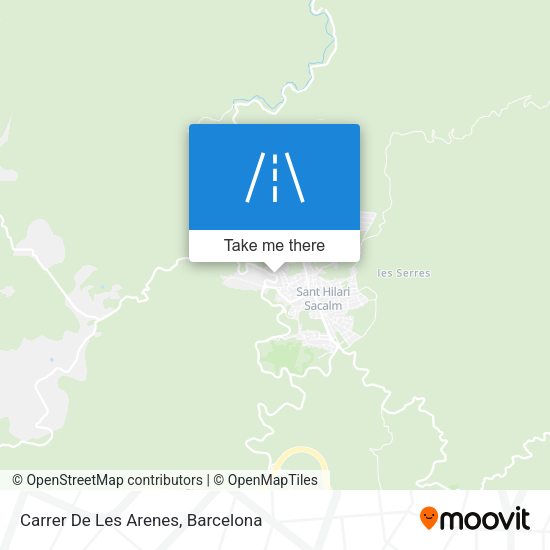 Carrer De Les Arenes map