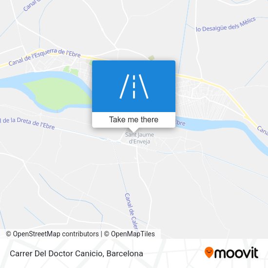 Carrer Del Doctor Canicio map