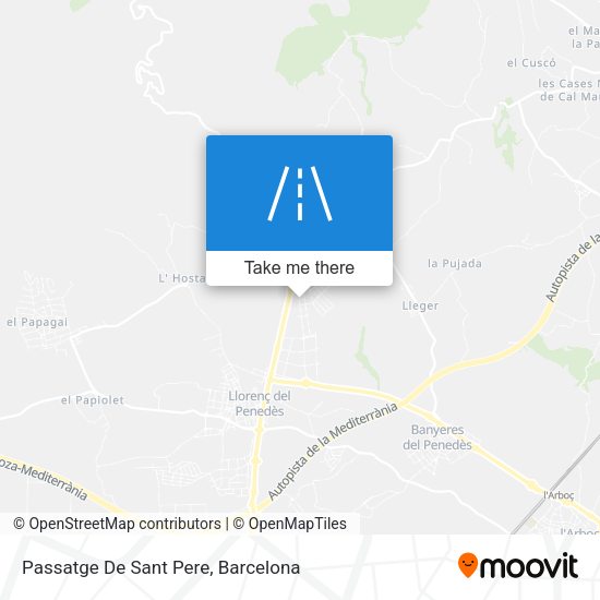 Passatge De Sant Pere map