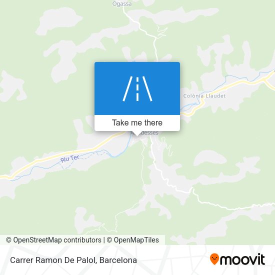 Carrer Ramon De Palol map