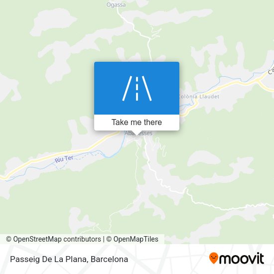 Passeig De La Plana map