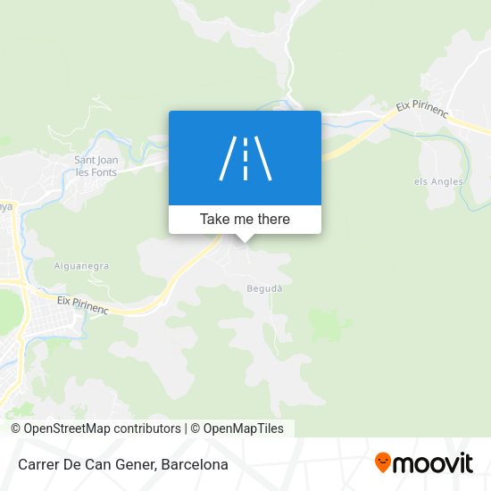 Carrer De Can Gener map
