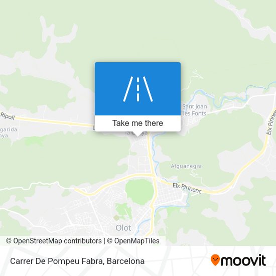 Carrer De Pompeu Fabra map