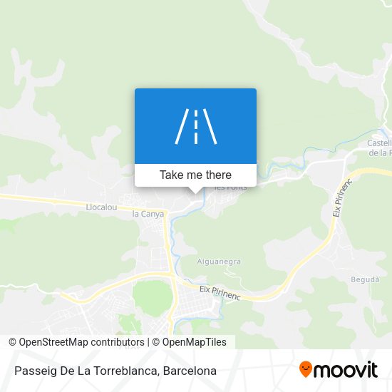 Passeig De La Torreblanca map