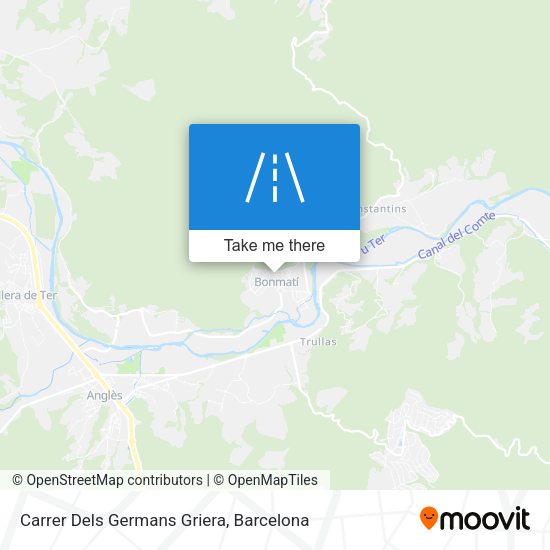 Carrer Dels Germans Griera map
