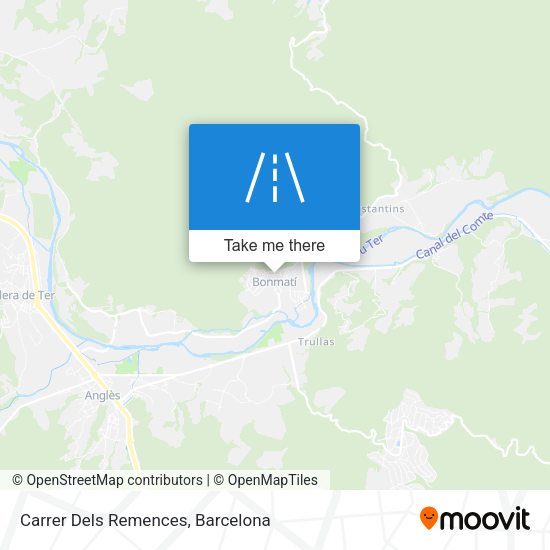 Carrer Dels Remences map