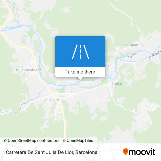 Carretera De Sant Julia De Llor map
