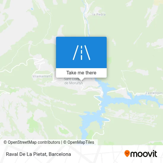Raval De La Pietat map