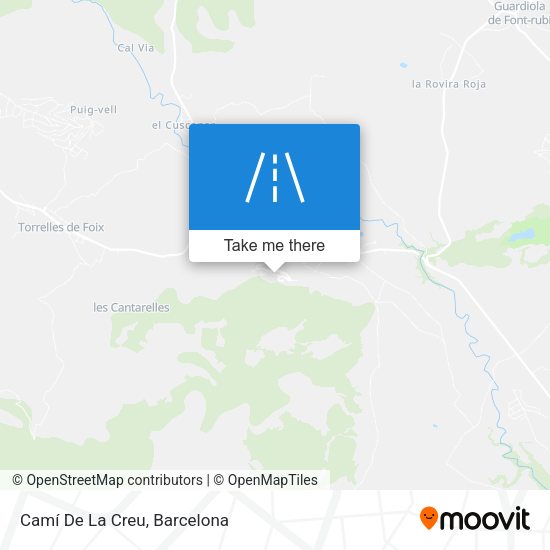 Camí De La Creu map