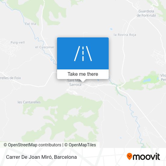 Carrer De Joan Miró map