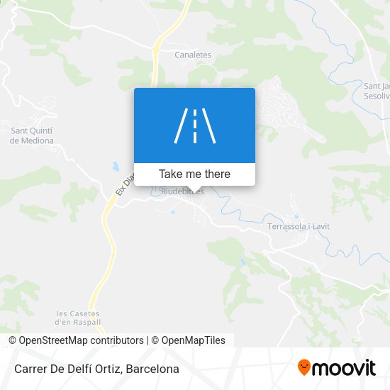 Carrer De Delfí Ortiz map