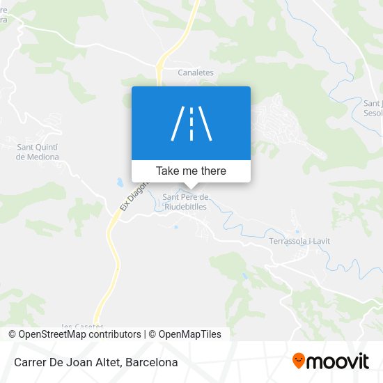 Carrer De Joan Altet map
