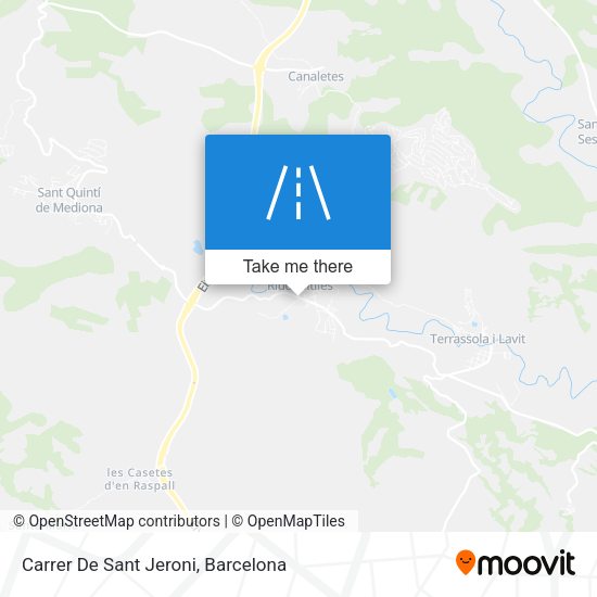 Carrer De Sant Jeroni map