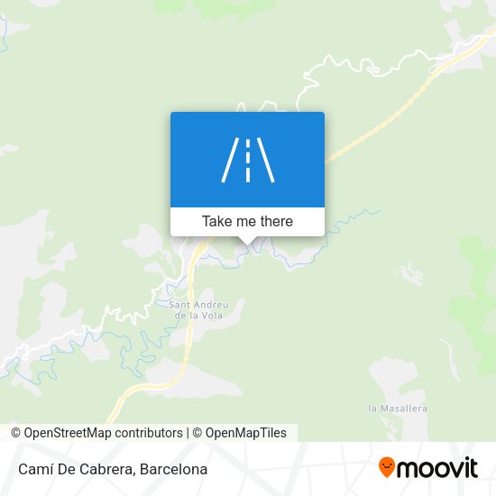 Camí De Cabrera map