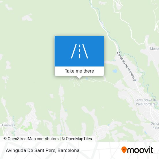 Avinguda De Sant Pere map