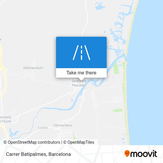 Carrer Batipalmes map