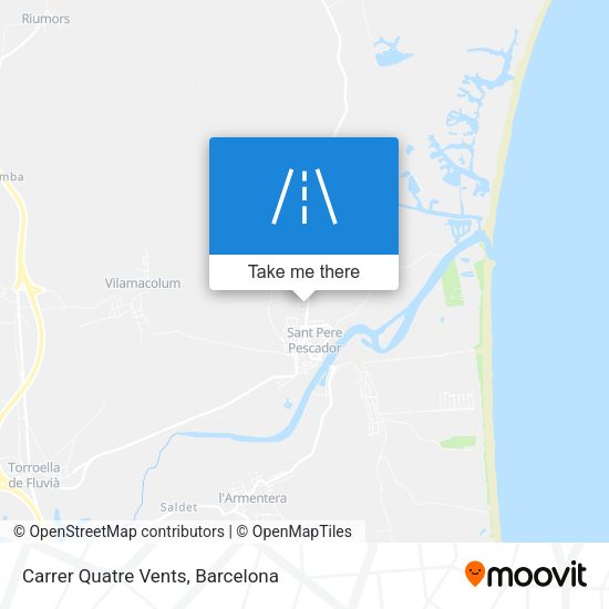 Carrer Quatre Vents map