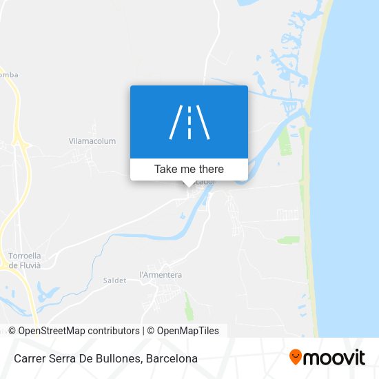 Carrer Serra De Bullones map