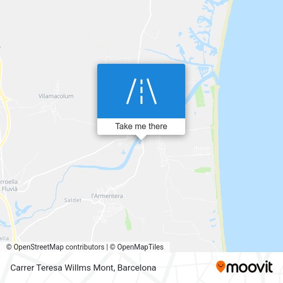 Carrer Teresa Willms Mont map