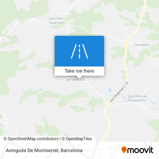 Avinguda De Montserrat map