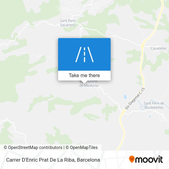 Carrer D'Enric Prat De La Riba map