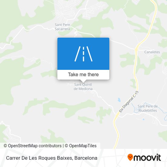 Carrer De Les Roques Baixes map