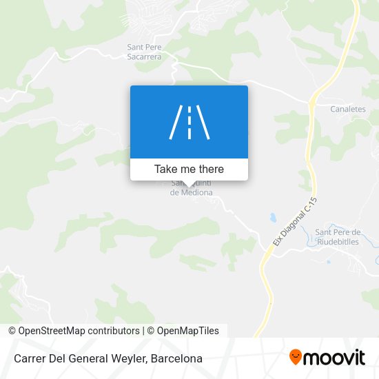 Carrer Del General Weyler map