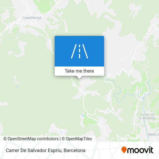 Carrer De Salvador Espriu map