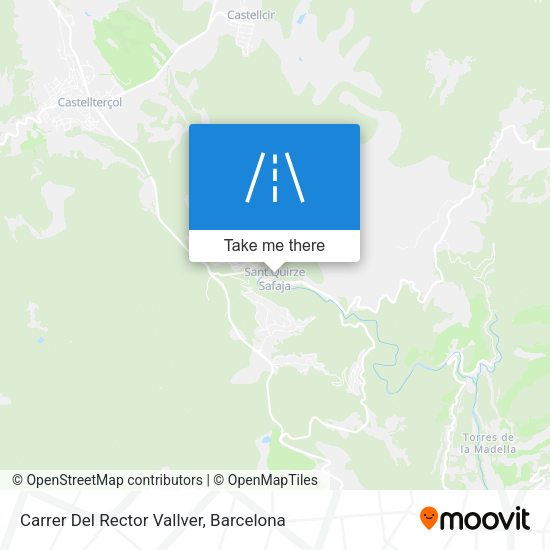 Carrer Del Rector Vallver map