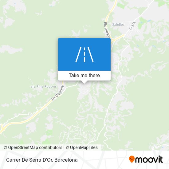 Carrer De Serra D'Or map