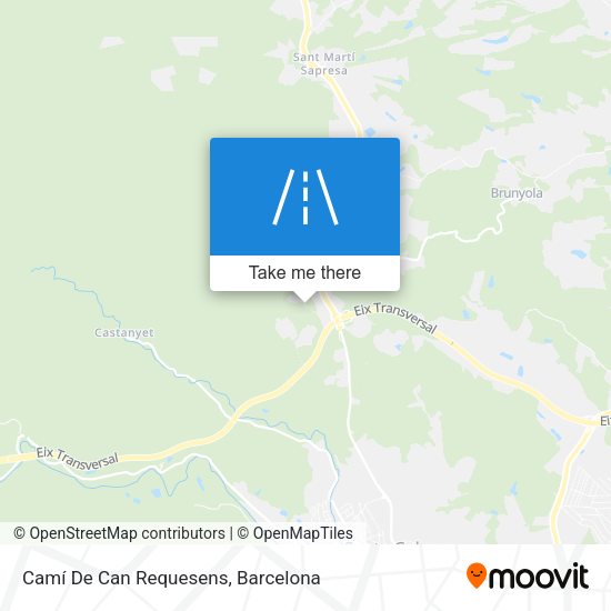 Camí De Can Requesens map
