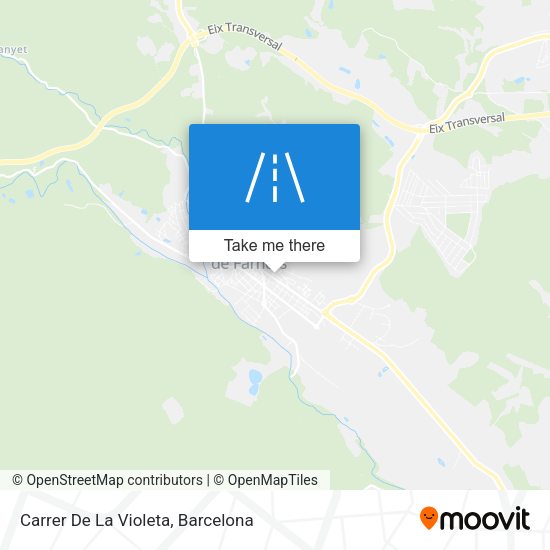 Carrer De La Violeta map