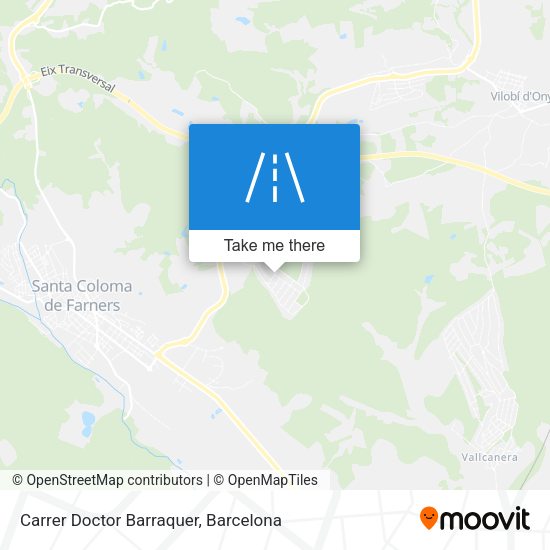 Carrer Doctor Barraquer map