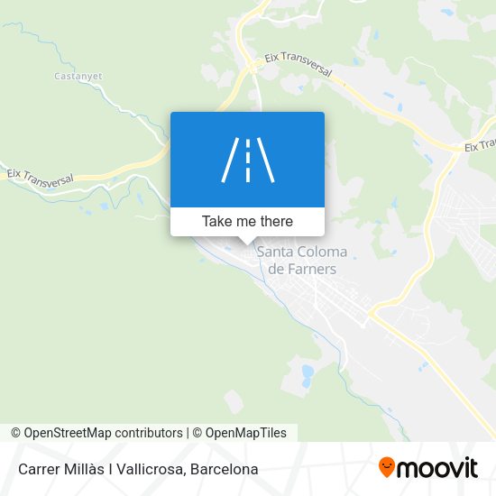 Carrer Millàs I Vallicrosa map
